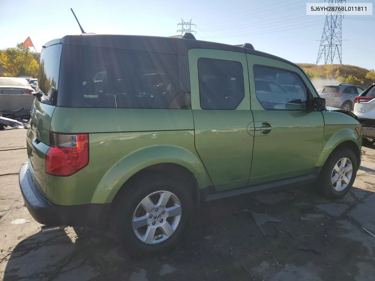 2008 Honda Element Ex VIN: 5J6YH28768L011811 Lot: 75950454