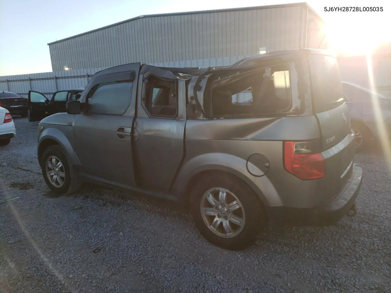 2008 Honda Element Ex VIN: 5J6YH28728L005035 Lot: 76208374