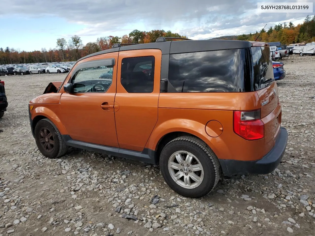 2008 Honda Element Ex VIN: 5J6YH28768L013199 Lot: 76365744