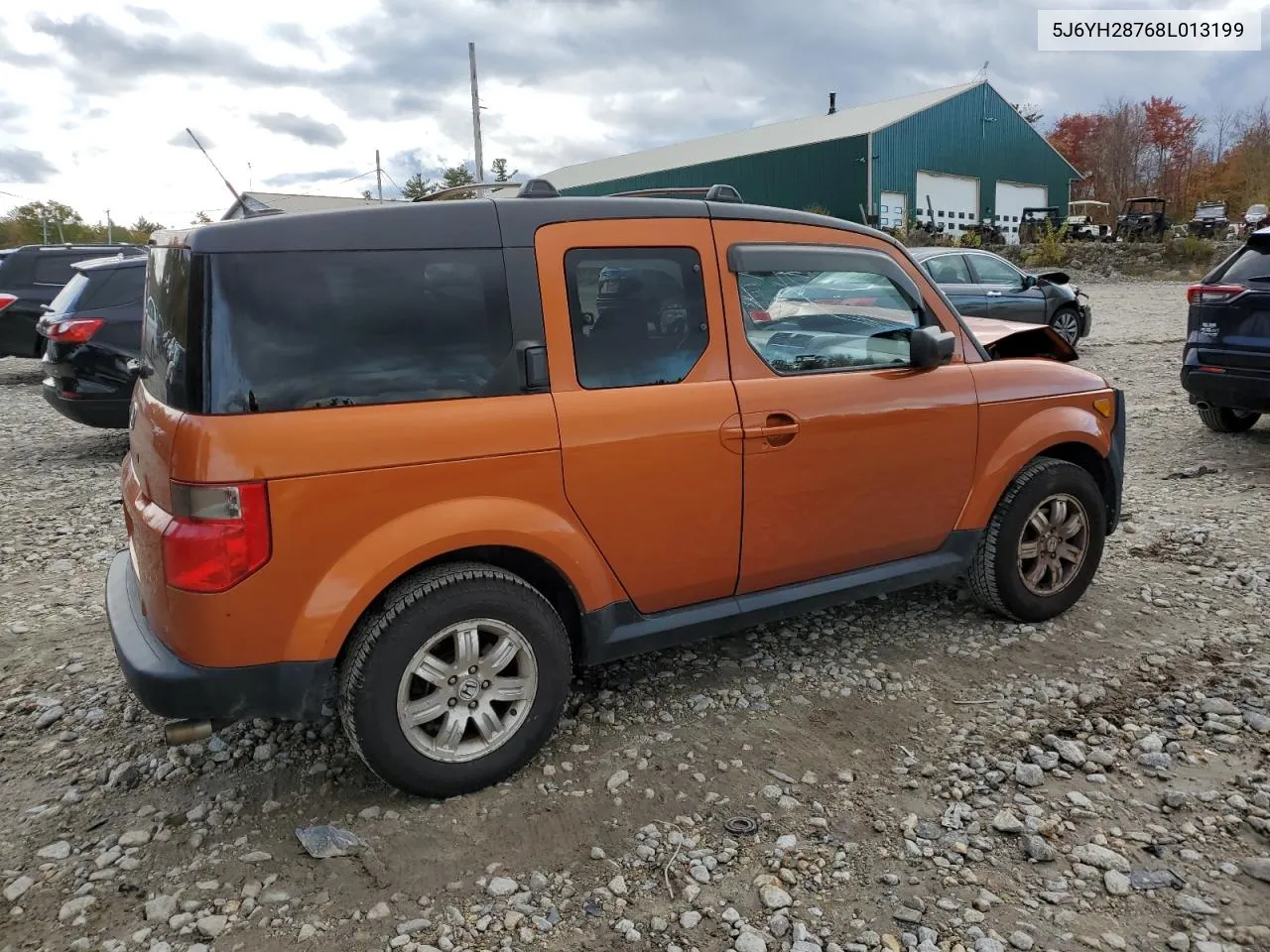 2008 Honda Element Ex VIN: 5J6YH28768L013199 Lot: 76365744