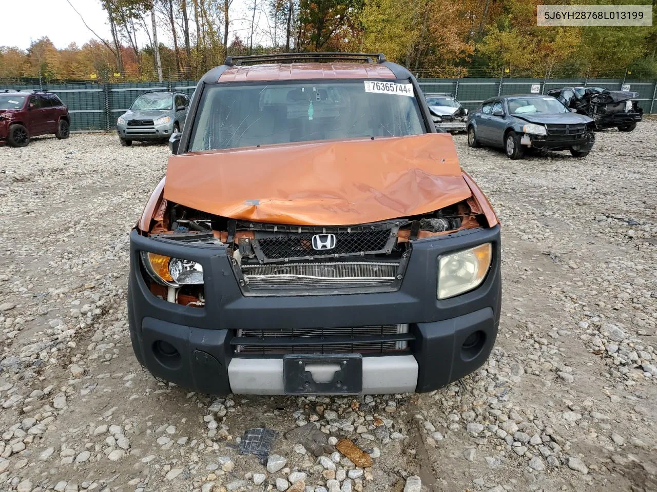 2008 Honda Element Ex VIN: 5J6YH28768L013199 Lot: 76365744