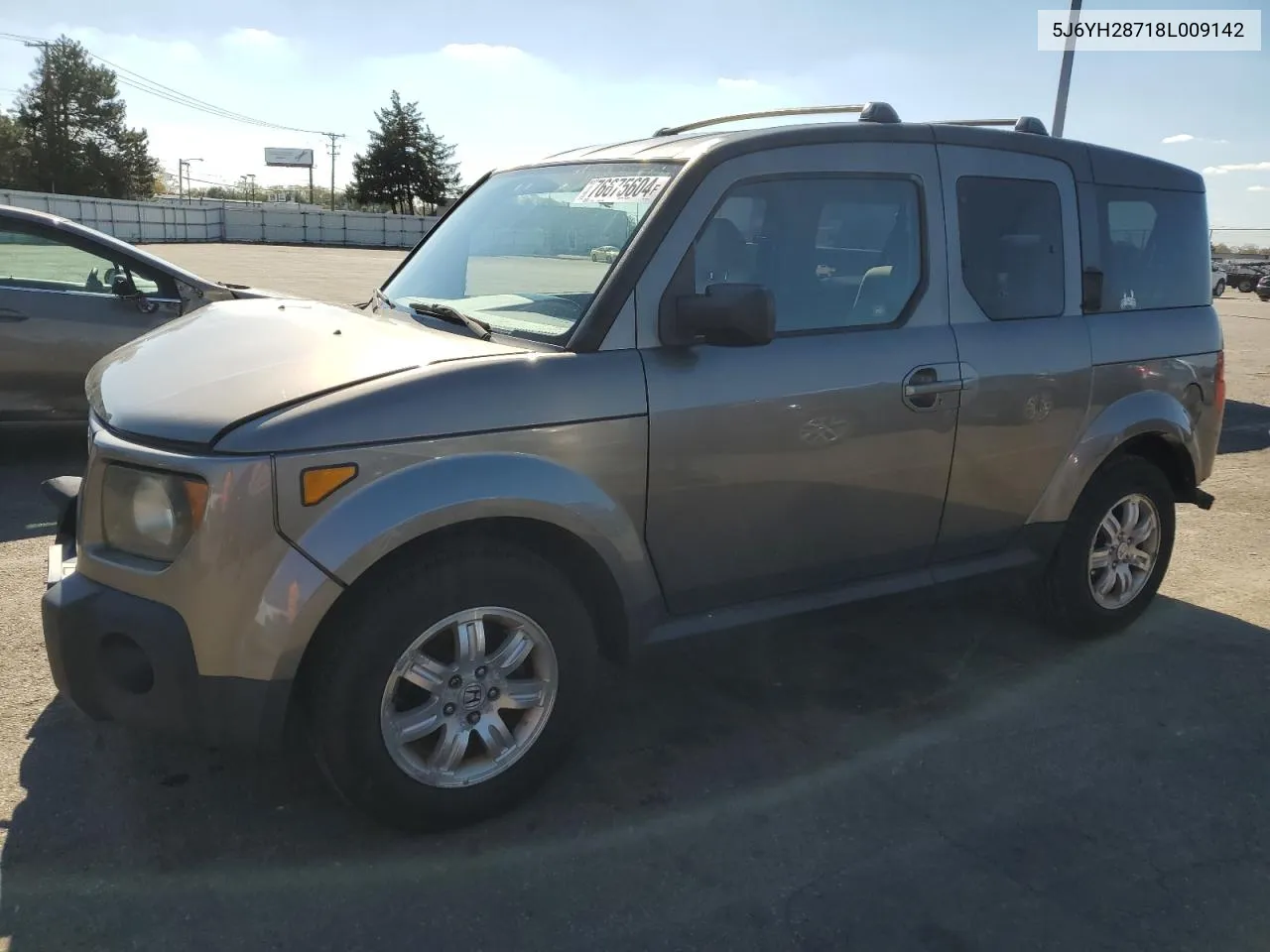 2008 Honda Element Ex VIN: 5J6YH28718L009142 Lot: 76675604