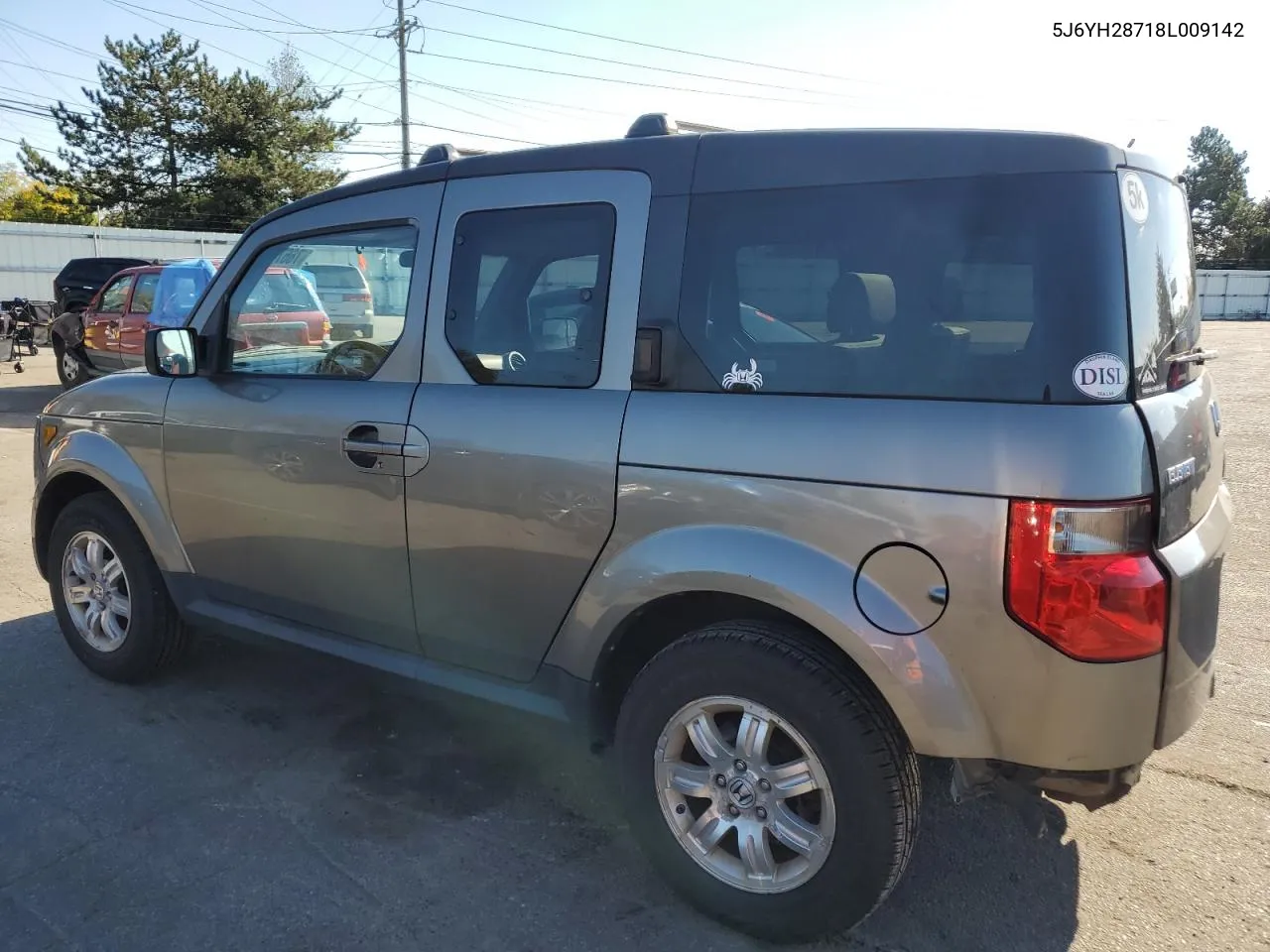 2008 Honda Element Ex VIN: 5J6YH28718L009142 Lot: 76675604