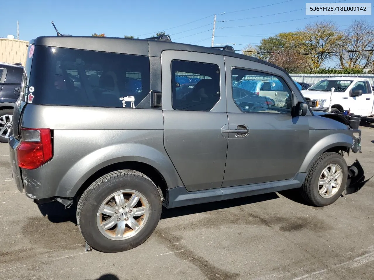 2008 Honda Element Ex VIN: 5J6YH28718L009142 Lot: 76675604