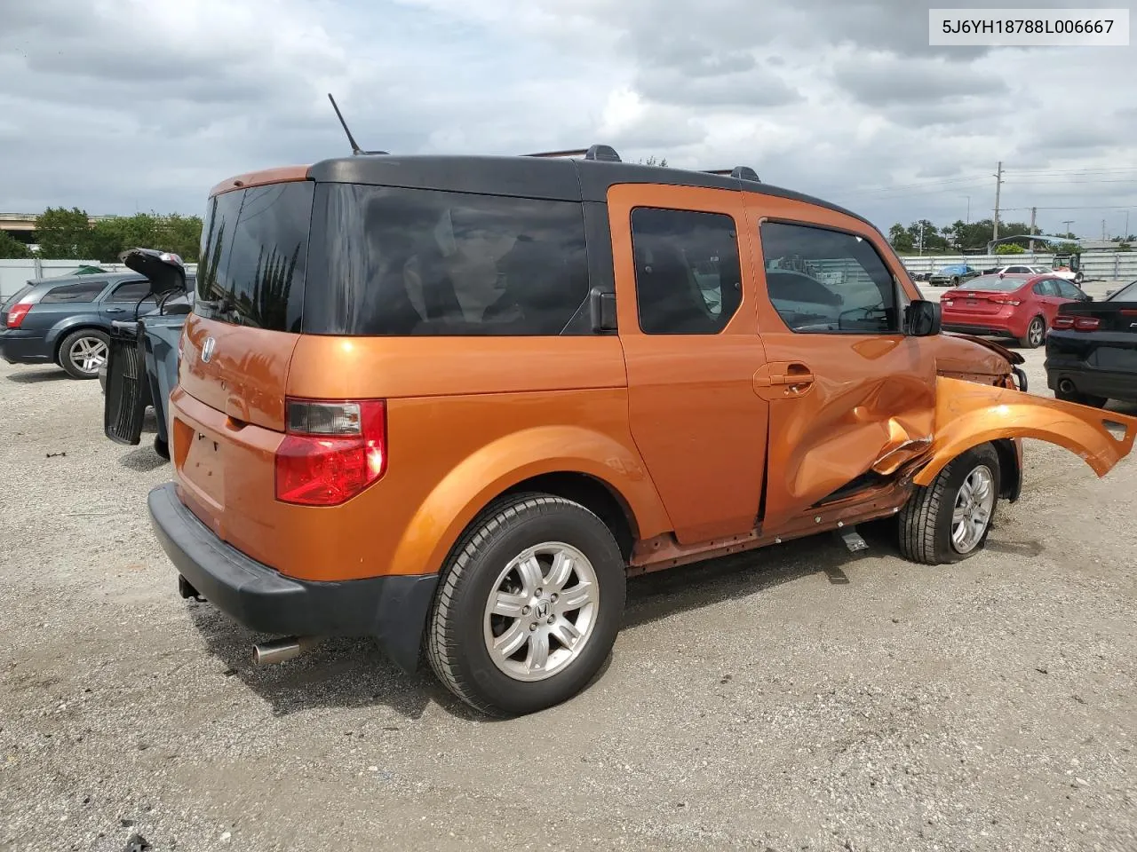 2008 Honda Element Ex VIN: 5J6YH18788L006667 Lot: 76721114