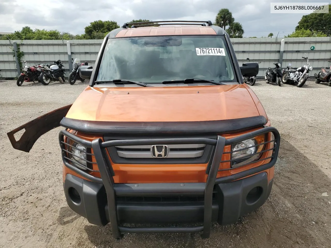 2008 Honda Element Ex VIN: 5J6YH18788L006667 Lot: 76721114