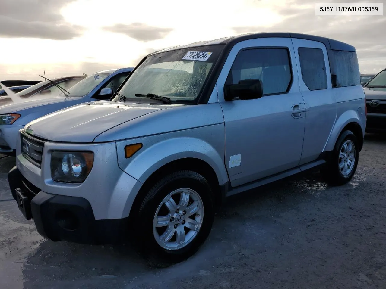 2008 Honda Element Ex VIN: 5J6YH18768L005369 Lot: 77009054