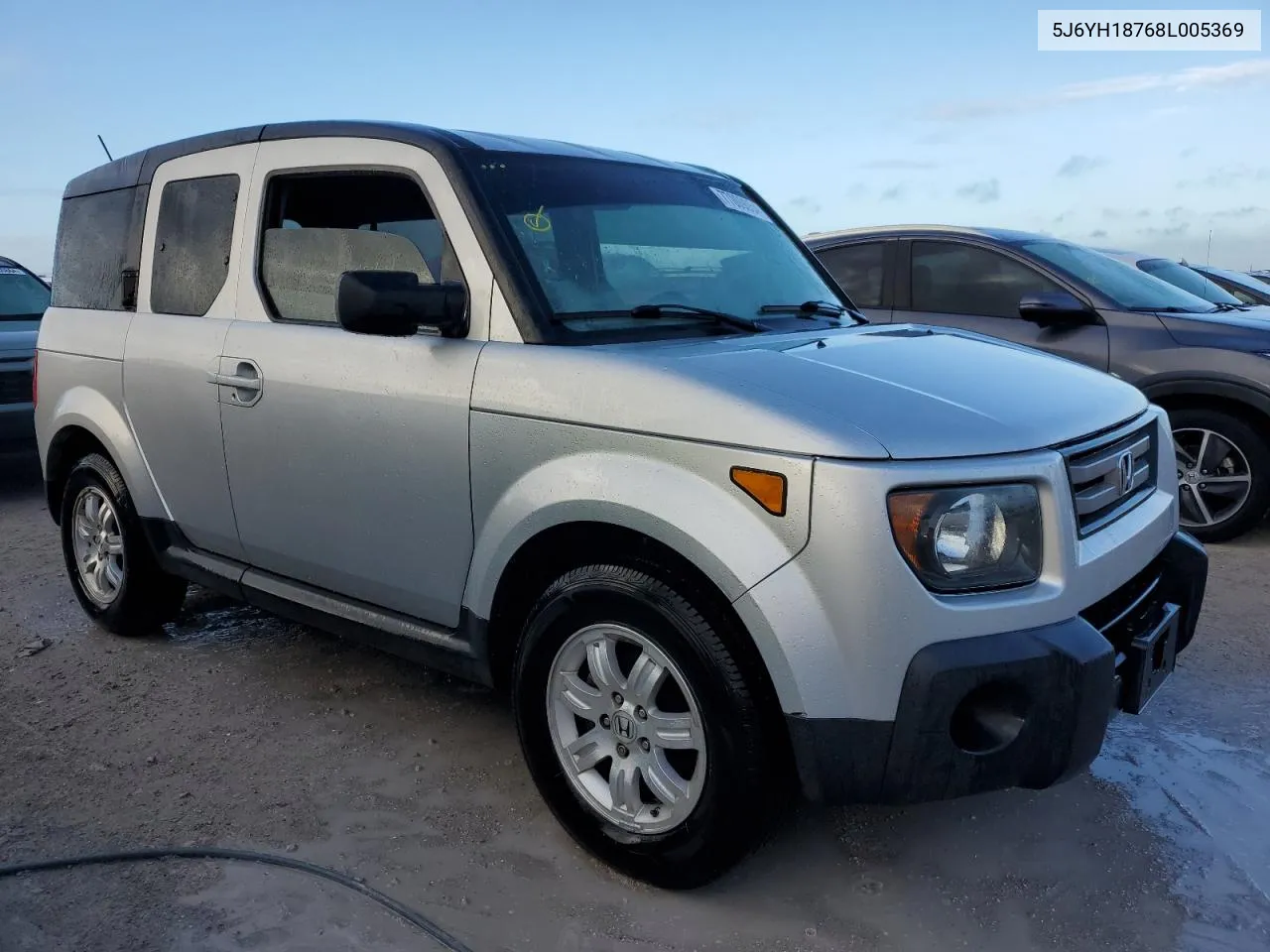 2008 Honda Element Ex VIN: 5J6YH18768L005369 Lot: 77009054