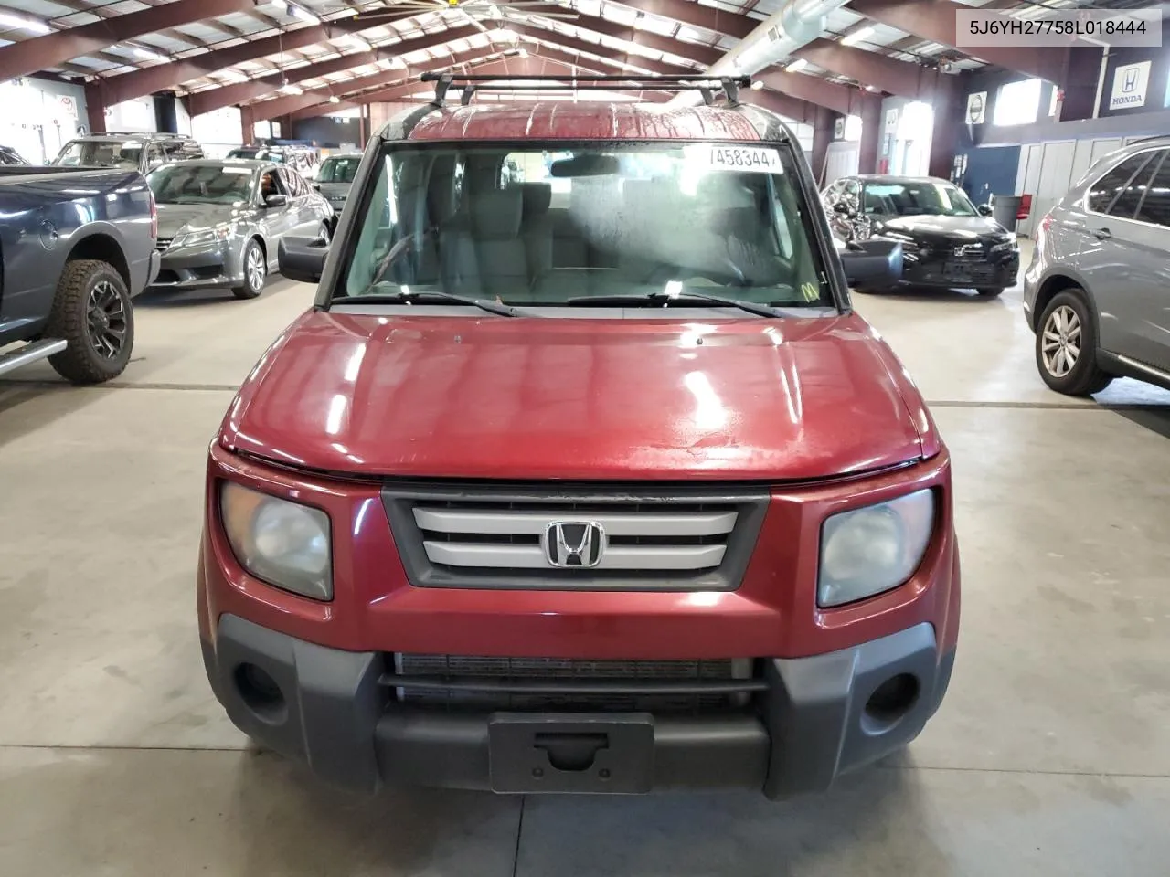 2008 Honda Element Ex VIN: 5J6YH27758L018444 Lot: 77458344