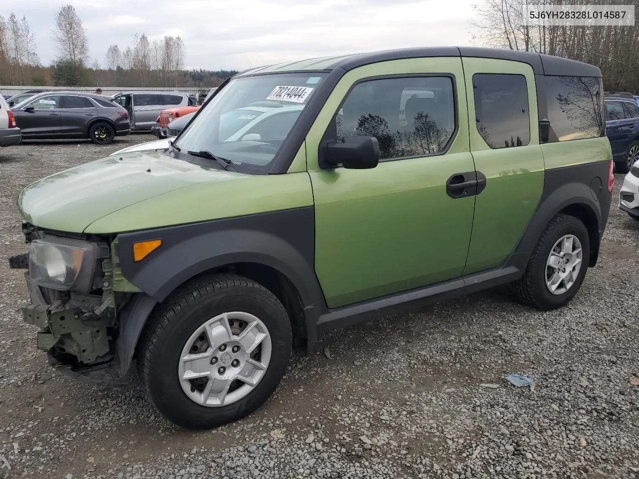 2008 Honda Element Lx VIN: 5J6YH28328L014587 Lot: 78214044