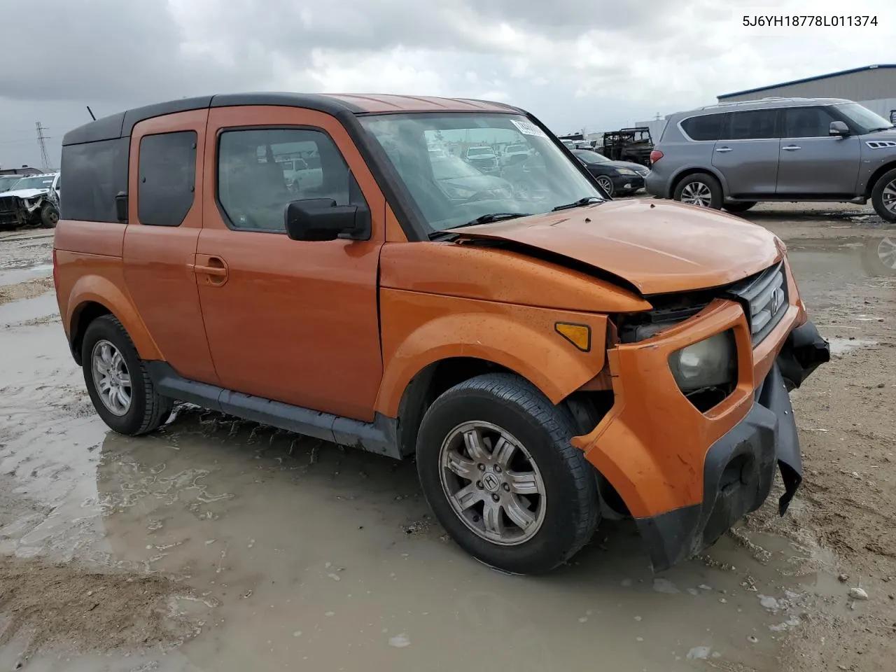 2008 Honda Element Ex VIN: 5J6YH18778L011374 Lot: 78468604