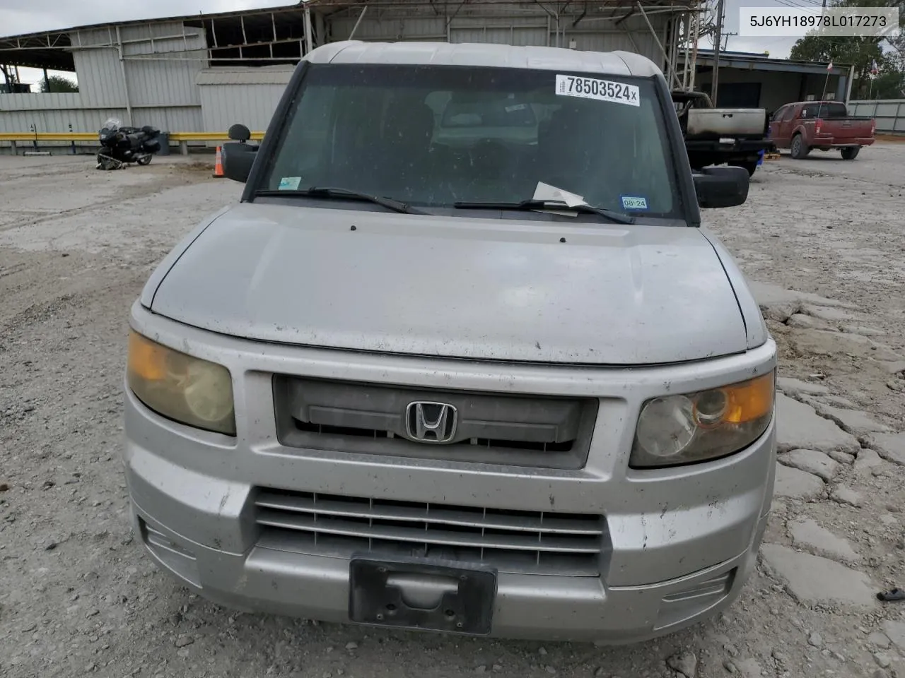 2008 Honda Element Sc VIN: 5J6YH18978L017273 Lot: 78503524