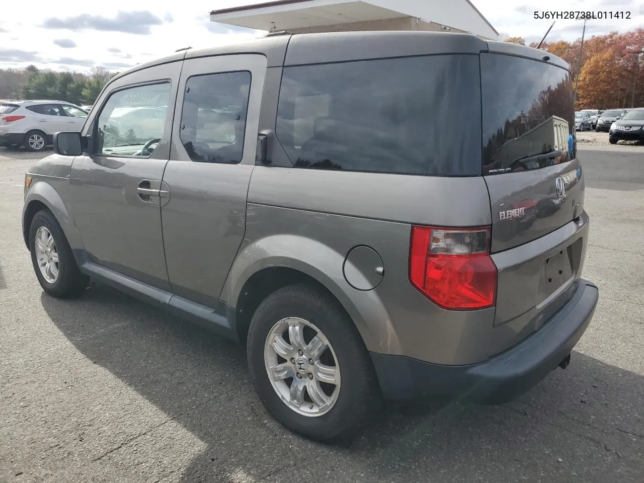 2008 Honda Element Ex VIN: 5J6YH28738L011412 Lot: 79338654