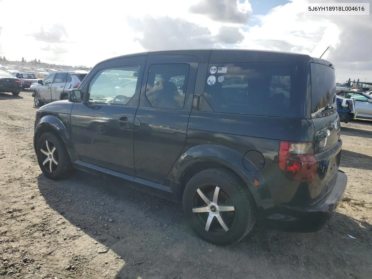 2008 Honda Element Sc VIN: 5J6YH18918L004616 Lot: 80973514