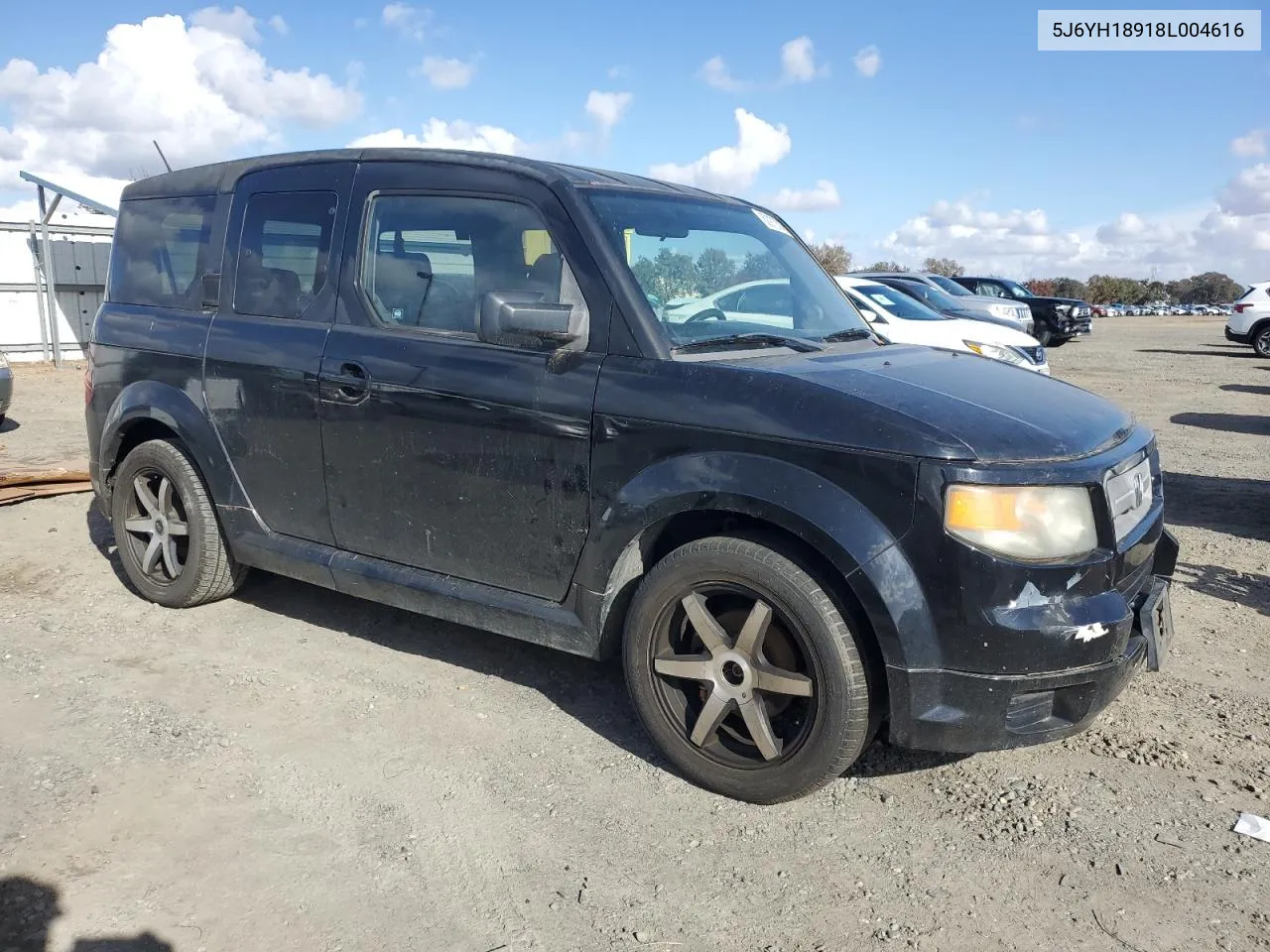 2008 Honda Element Sc VIN: 5J6YH18918L004616 Lot: 80973514