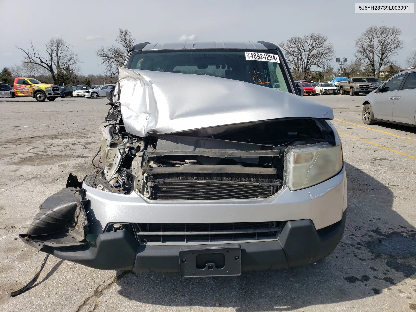 2009 Honda Element Ex VIN: 5J6YH28739L003991 Lot: 48924294