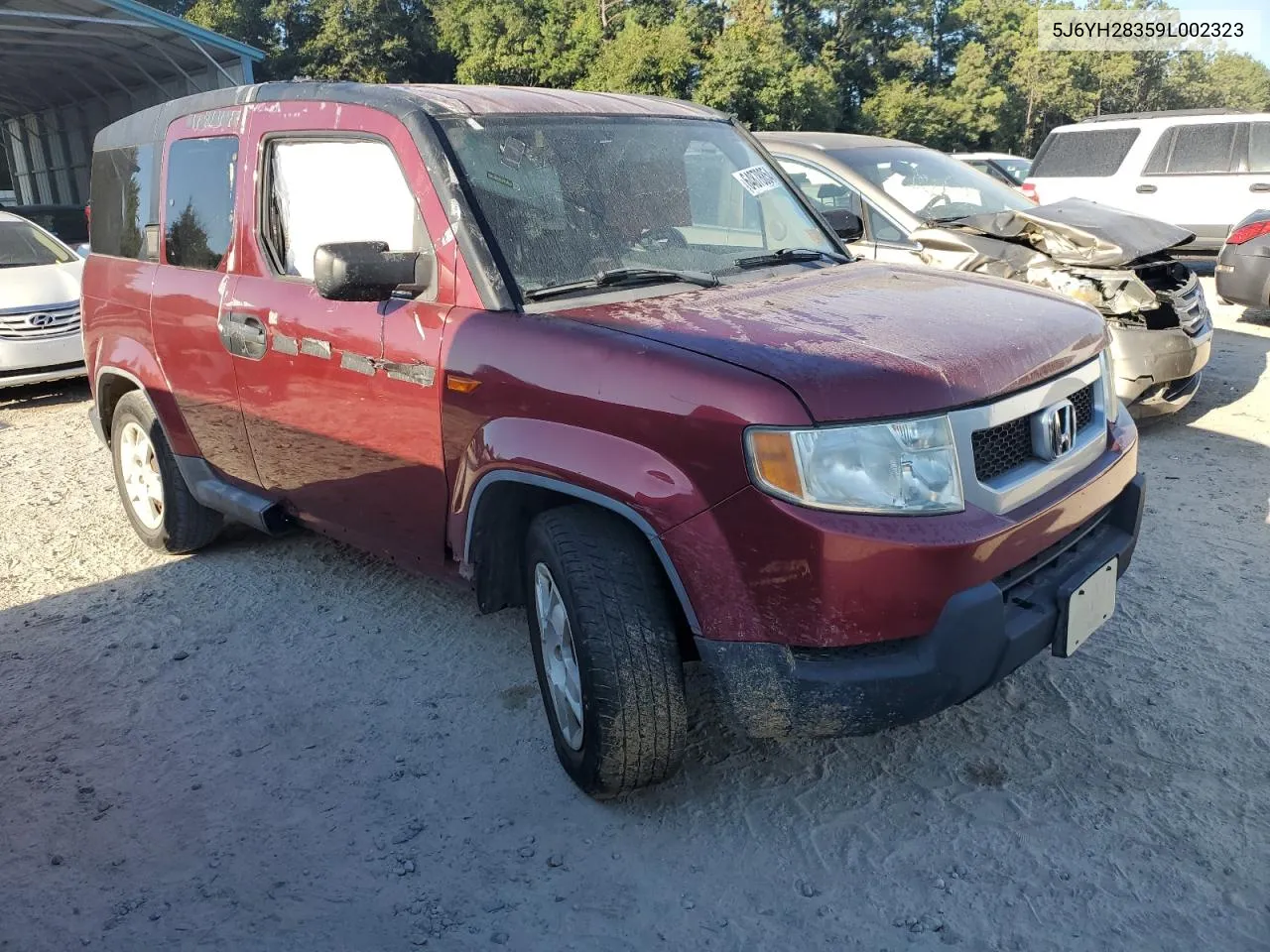 2009 Honda Element Lx VIN: 5J6YH28359L002323 Lot: 64878854