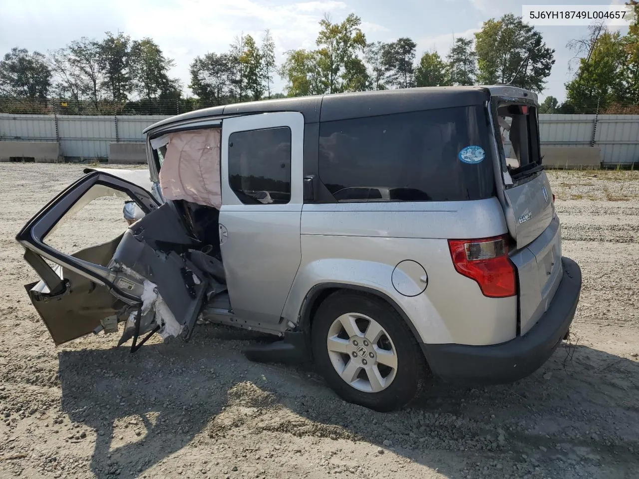 2009 Honda Element Ex VIN: 5J6YH18749L004657 Lot: 69314524