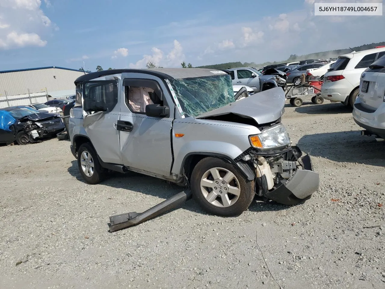 2009 Honda Element Ex VIN: 5J6YH18749L004657 Lot: 69314524