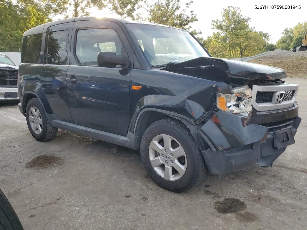 2009 Honda Element Ex VIN: 5J6YH18759L001945 Lot: 71318014