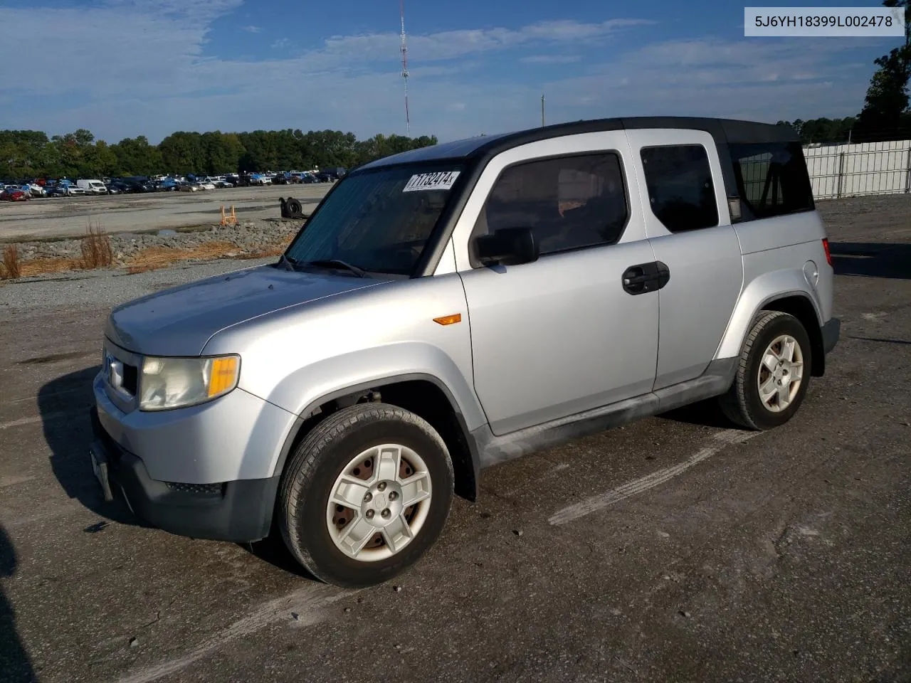 2009 Honda Element Lx VIN: 5J6YH18399L002478 Lot: 71732474