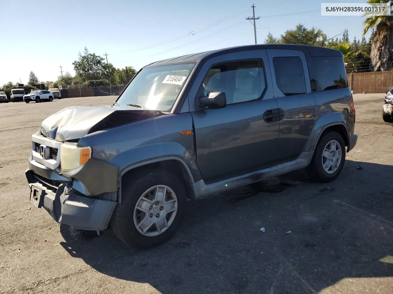 2009 Honda Element Lx VIN: 5J6YH28359L001317 Lot: 73550464