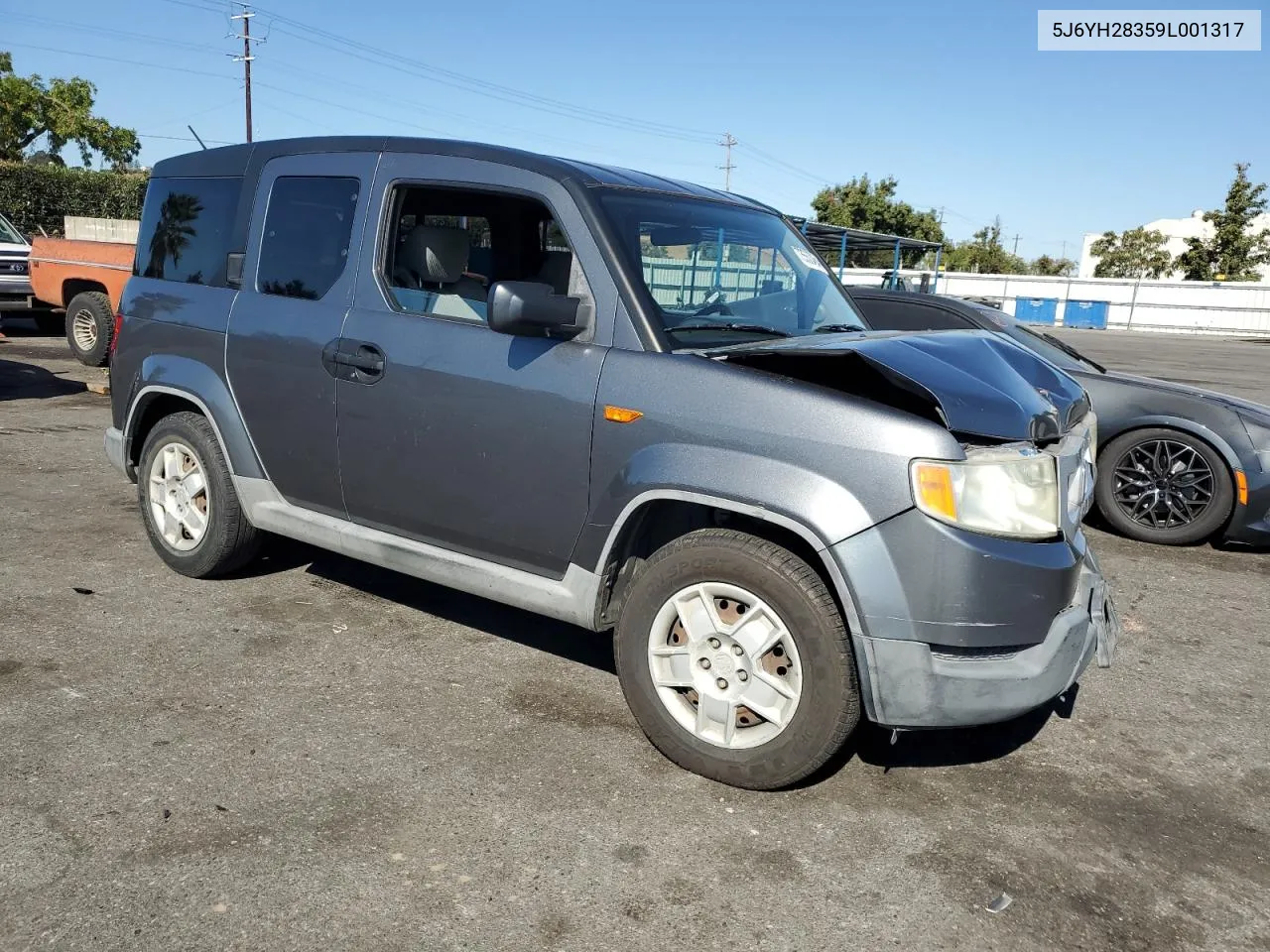 2009 Honda Element Lx VIN: 5J6YH28359L001317 Lot: 73550464