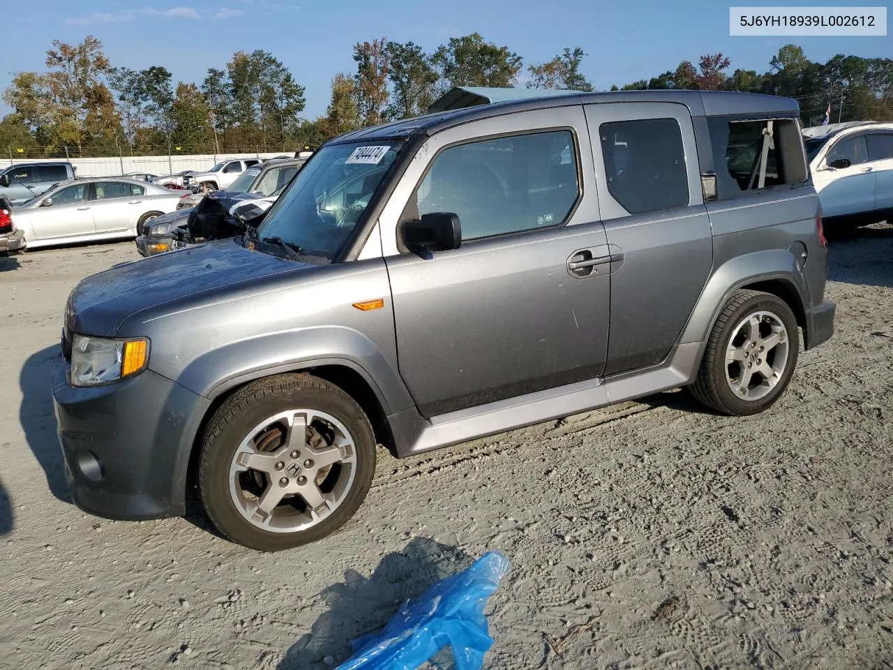 2009 Honda Element Sc VIN: 5J6YH18939L002612 Lot: 74844474