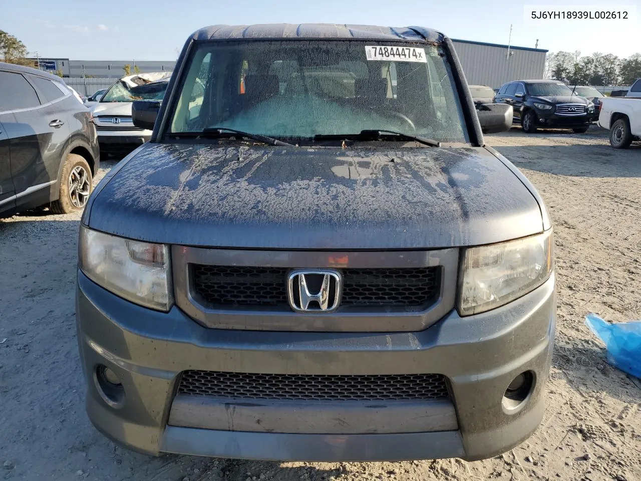 2009 Honda Element Sc VIN: 5J6YH18939L002612 Lot: 74844474