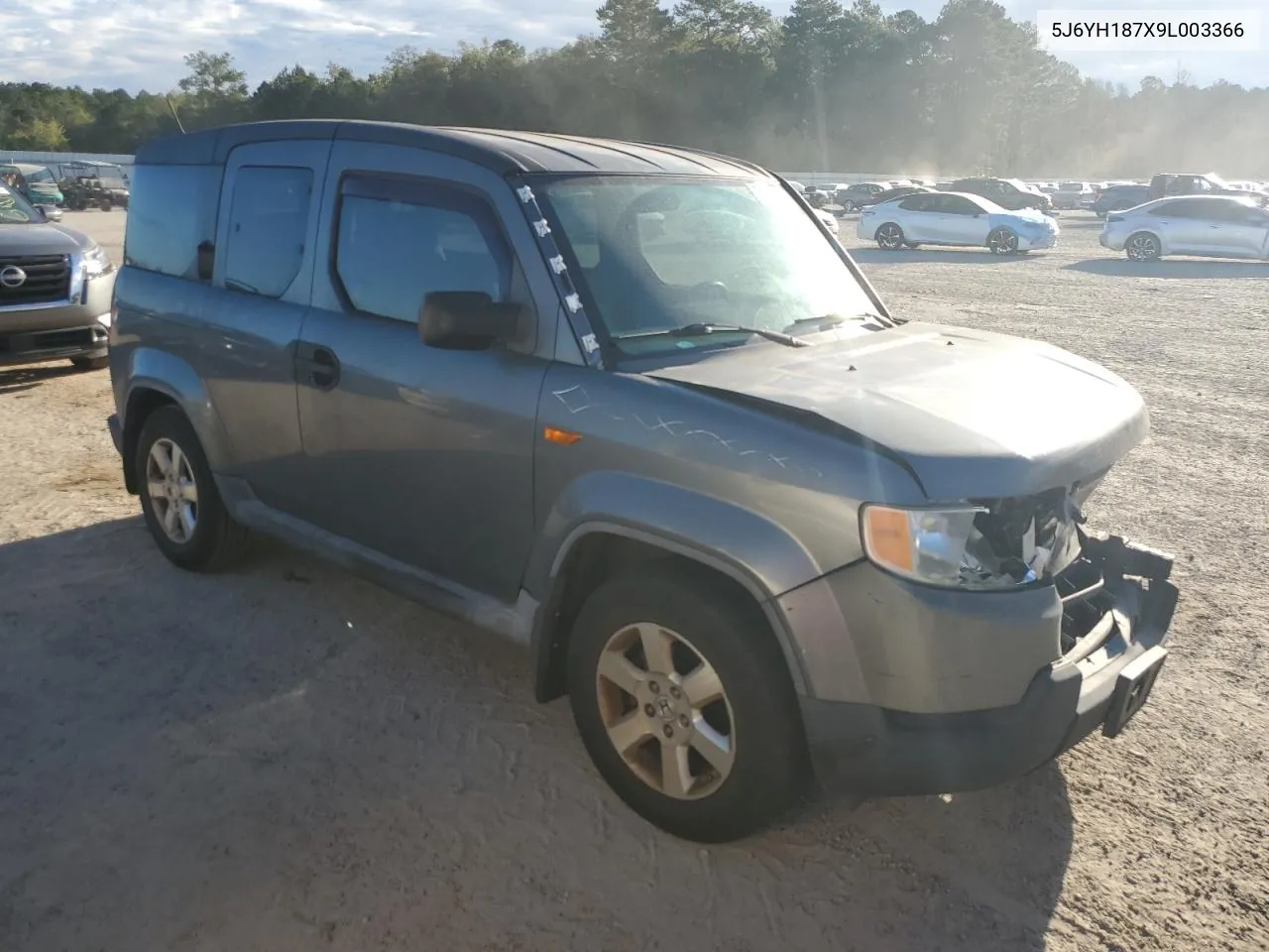 2009 Honda Element Ex VIN: 5J6YH187X9L003366 Lot: 75564714