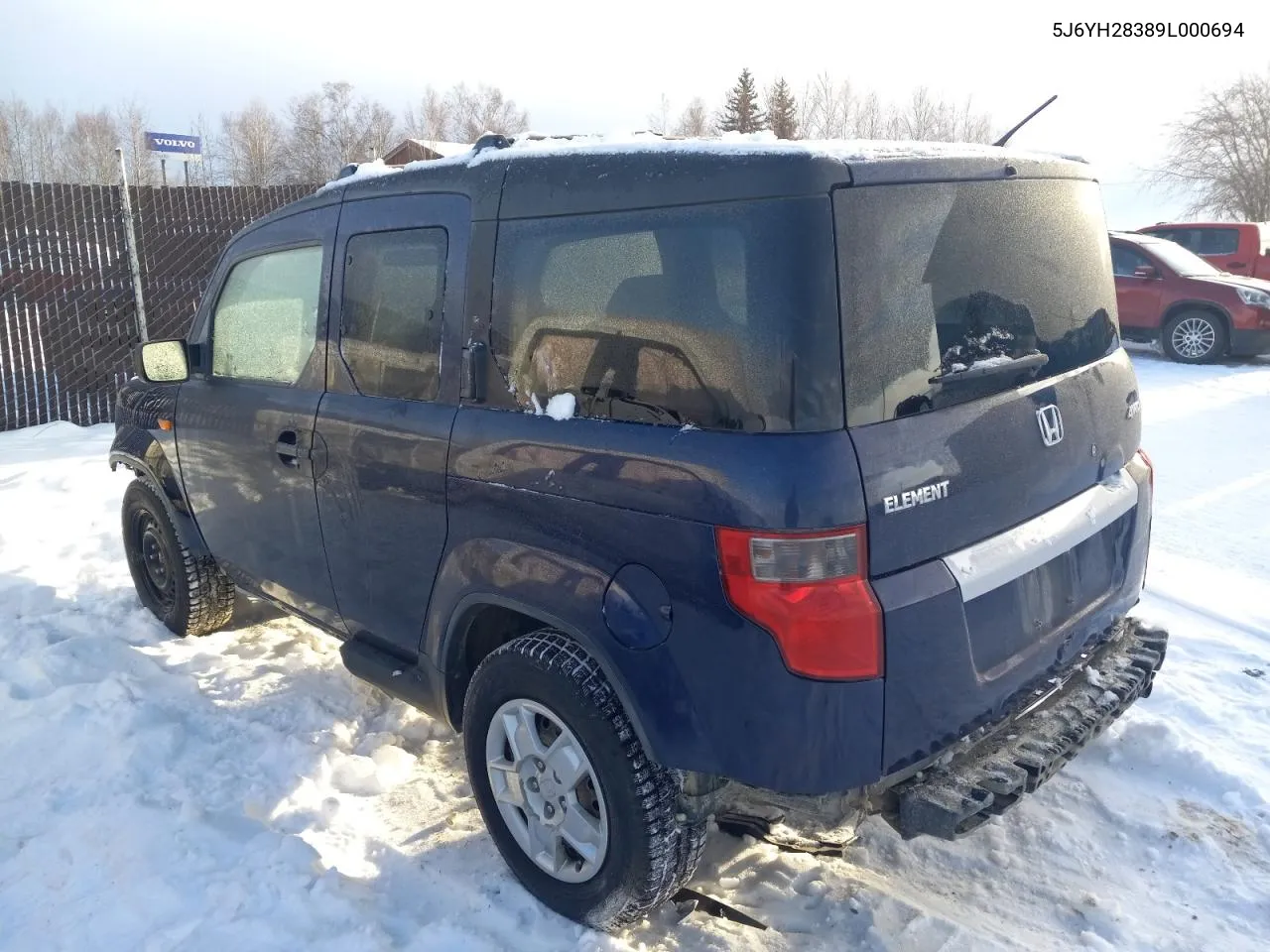 2009 Honda Element Lx VIN: 5J6YH28389L000694 Lot: 77620204