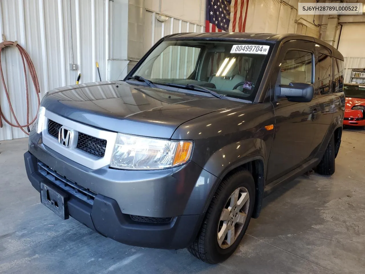 2009 Honda Element Ex VIN: 5J6YH28789L000522 Lot: 80499704