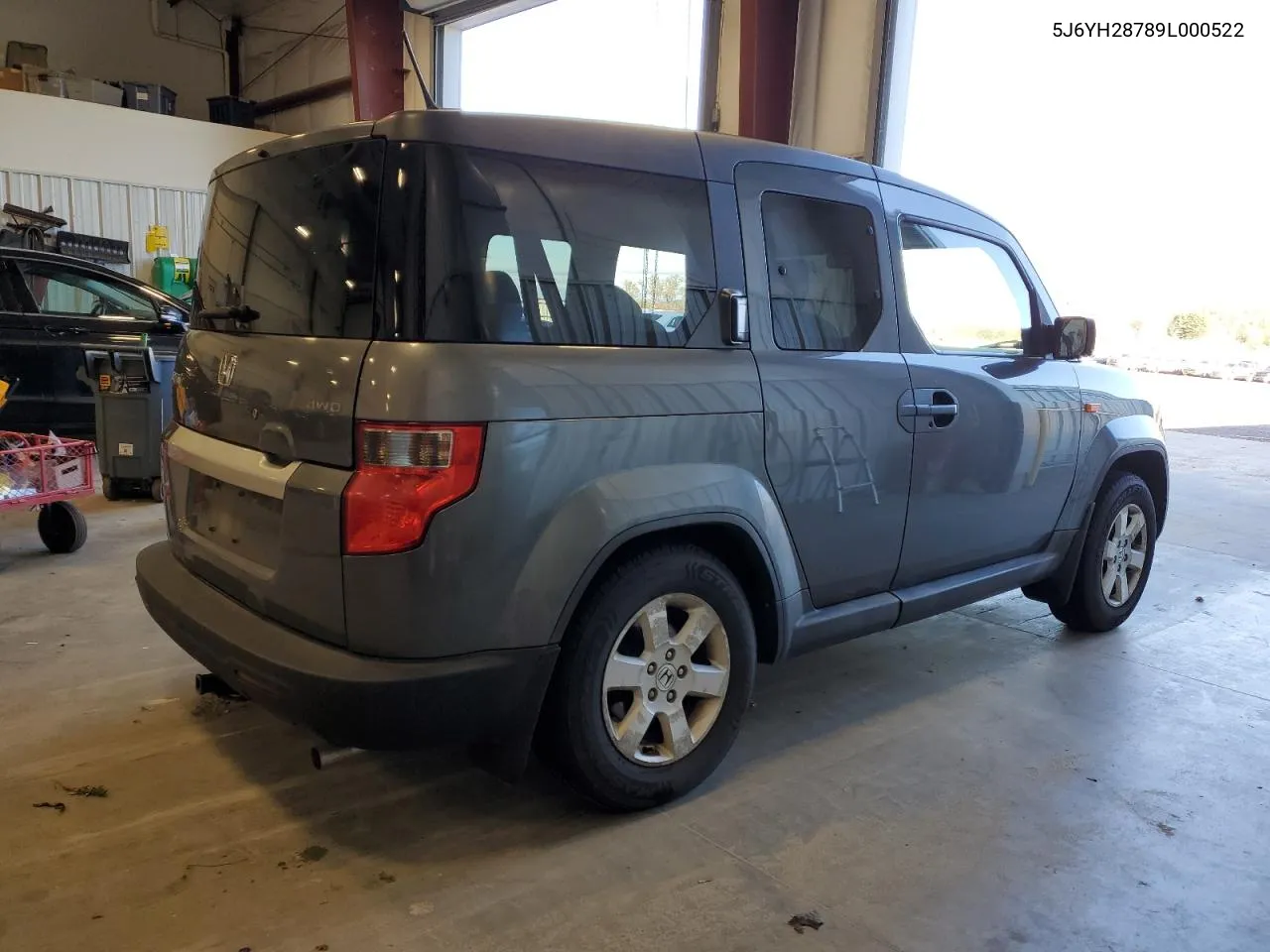 2009 Honda Element Ex VIN: 5J6YH28789L000522 Lot: 80499704