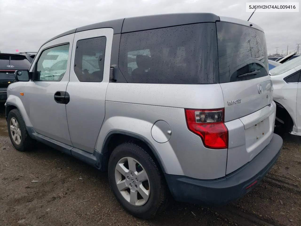 2010 Honda Element Ex VIN: 5J6YH2H74AL009416 Lot: 44800574