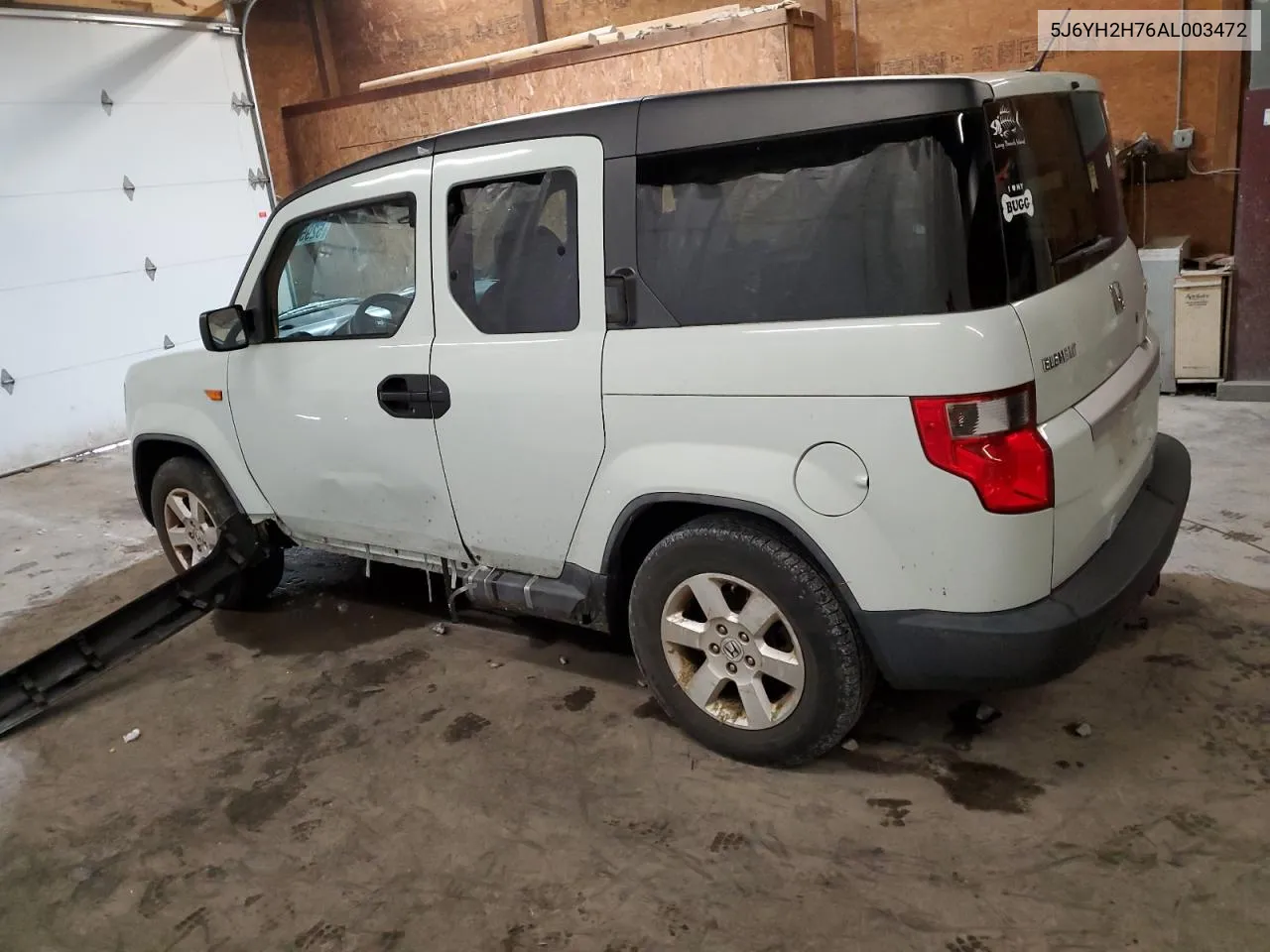 2010 Honda Element Ex VIN: 5J6YH2H76AL003472 Lot: 52956154