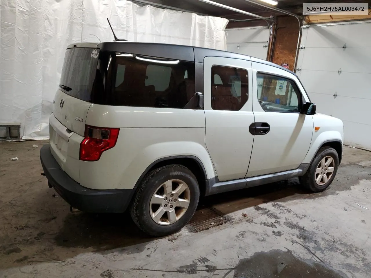 2010 Honda Element Ex VIN: 5J6YH2H76AL003472 Lot: 52956154