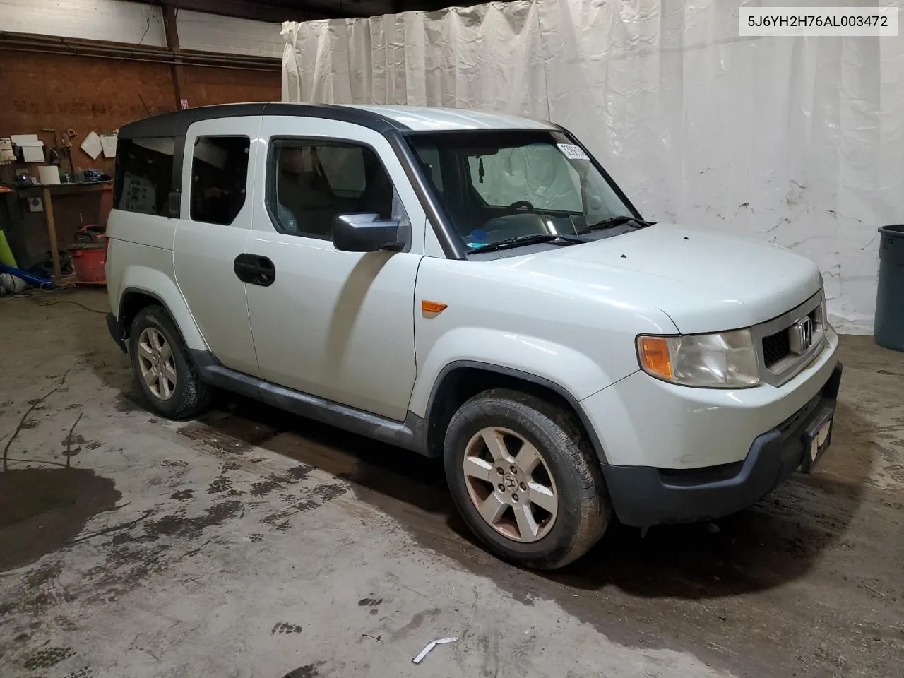 2010 Honda Element Ex VIN: 5J6YH2H76AL003472 Lot: 52956154