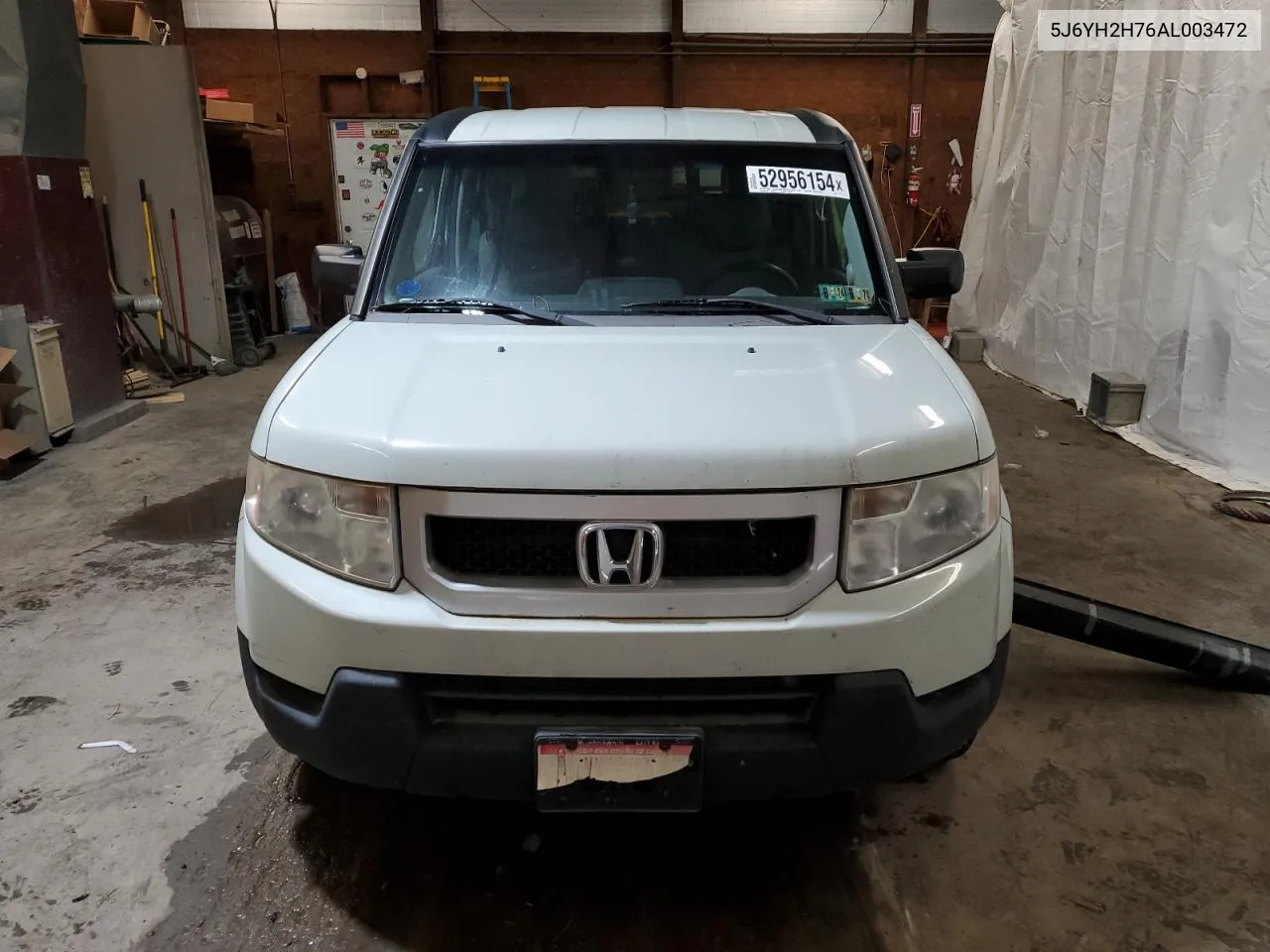 2010 Honda Element Ex VIN: 5J6YH2H76AL003472 Lot: 52956154