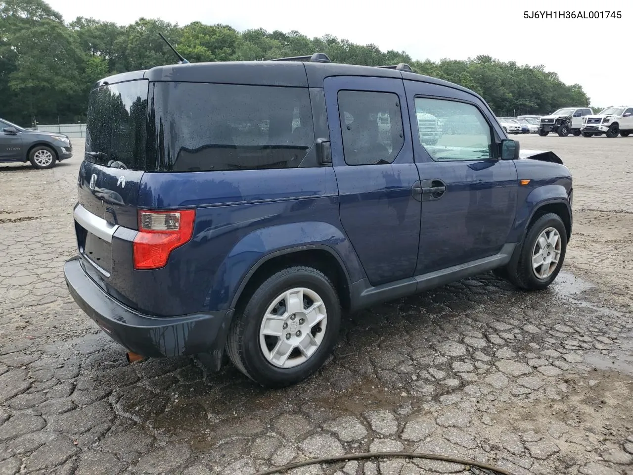 2010 Honda Element Lx VIN: 5J6YH1H36AL001745 Lot: 64372994