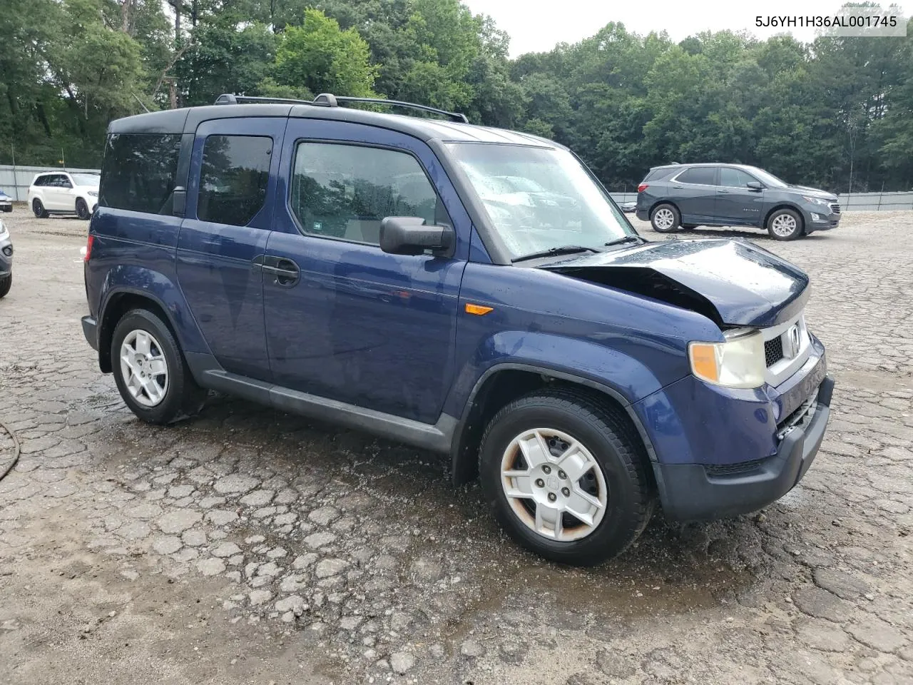 2010 Honda Element Lx VIN: 5J6YH1H36AL001745 Lot: 64372994