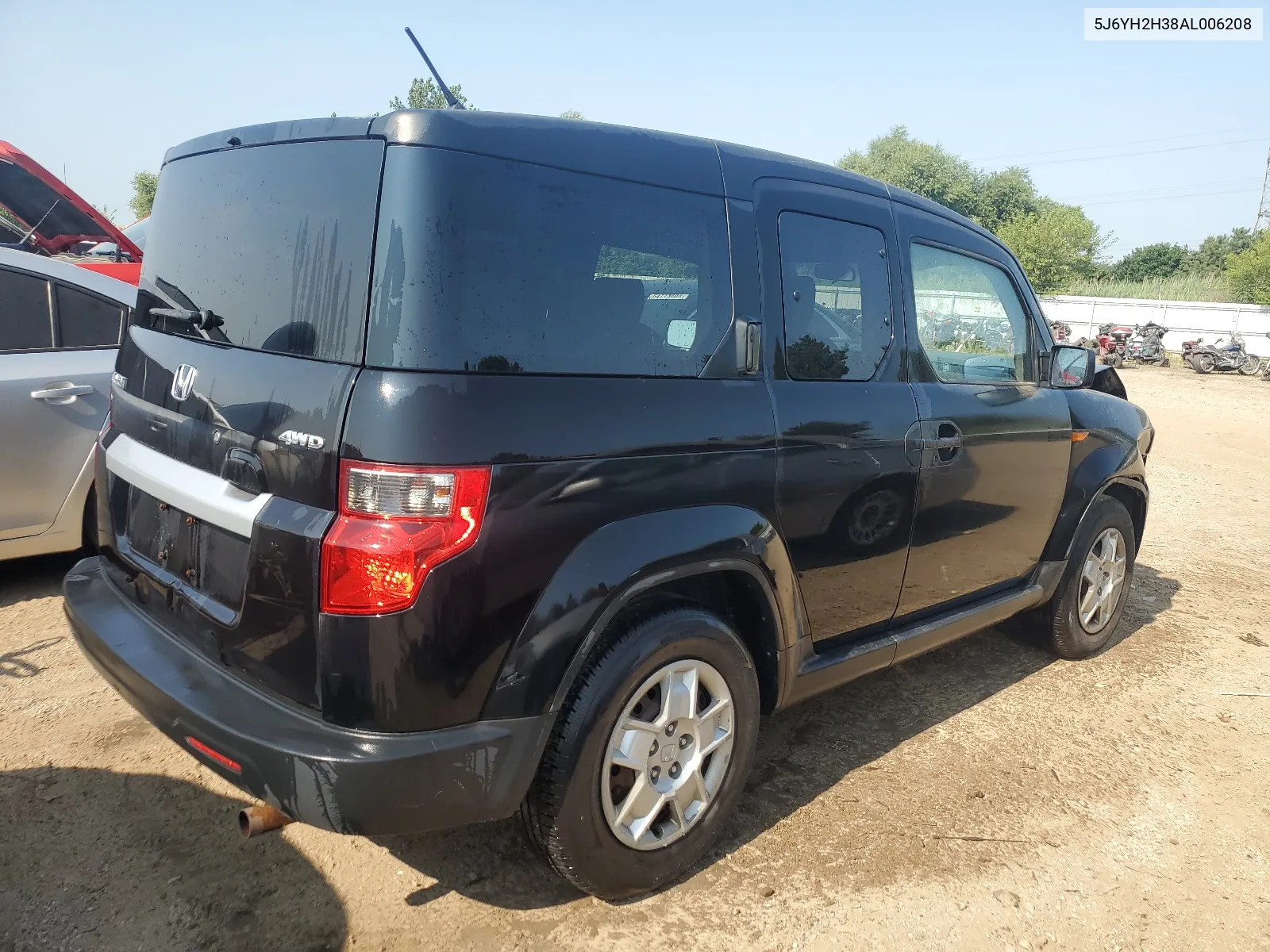 2010 Honda Element Lx VIN: 5J6YH2H38AL006208 Lot: 64462964