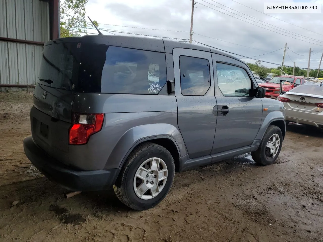 2010 Honda Element Lx VIN: 5J6YH1H35AL002790 Lot: 70386094