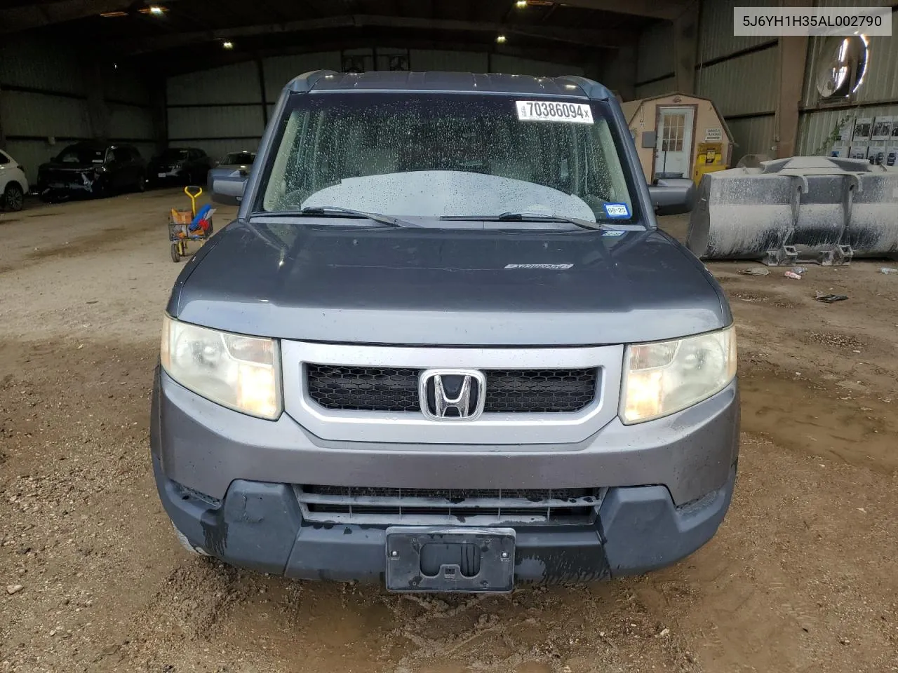 2010 Honda Element Lx VIN: 5J6YH1H35AL002790 Lot: 70386094