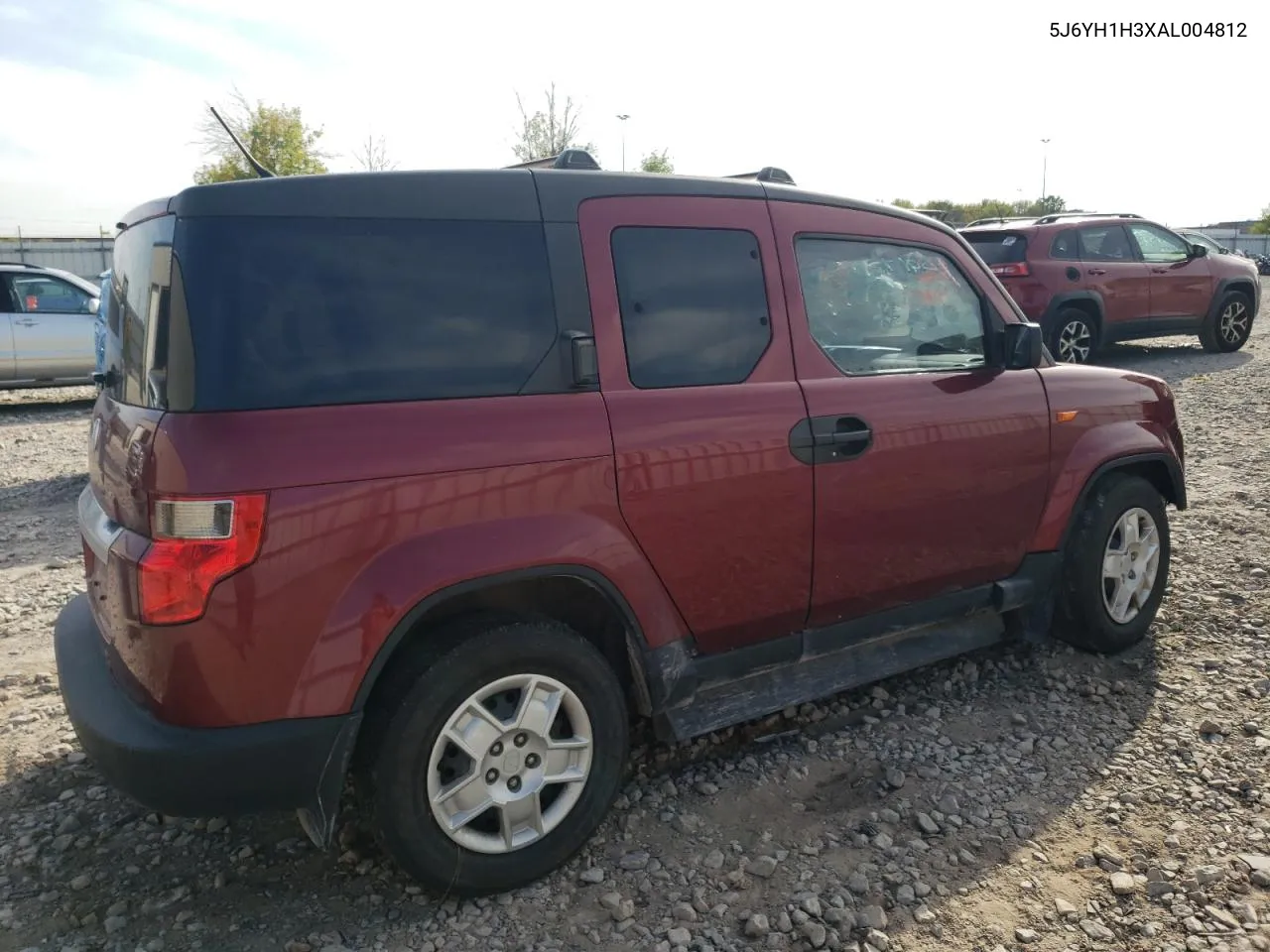 2010 Honda Element Lx VIN: 5J6YH1H3XAL004812 Lot: 70578664