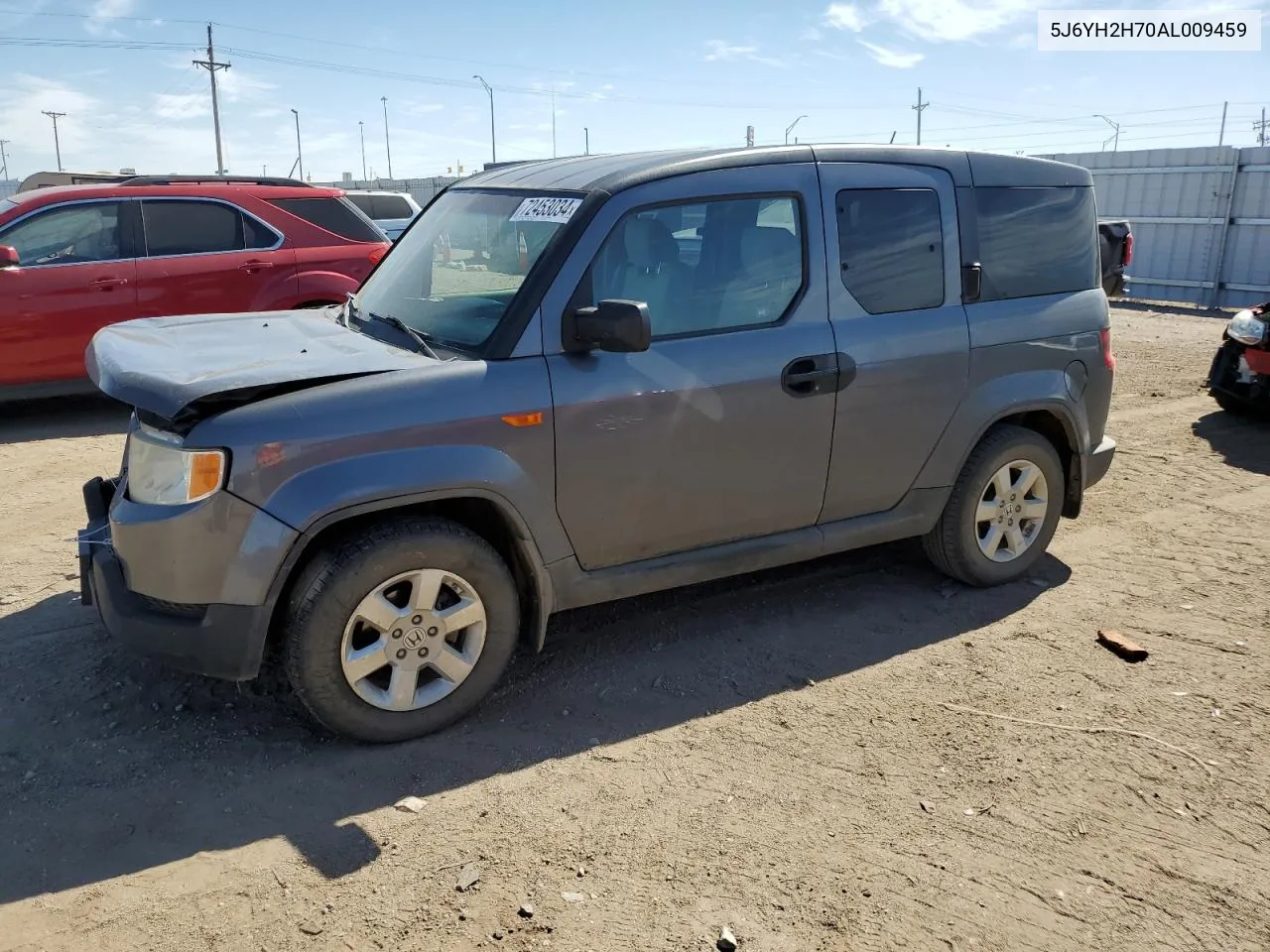 2010 Honda Element Ex VIN: 5J6YH2H70AL009459 Lot: 72453034