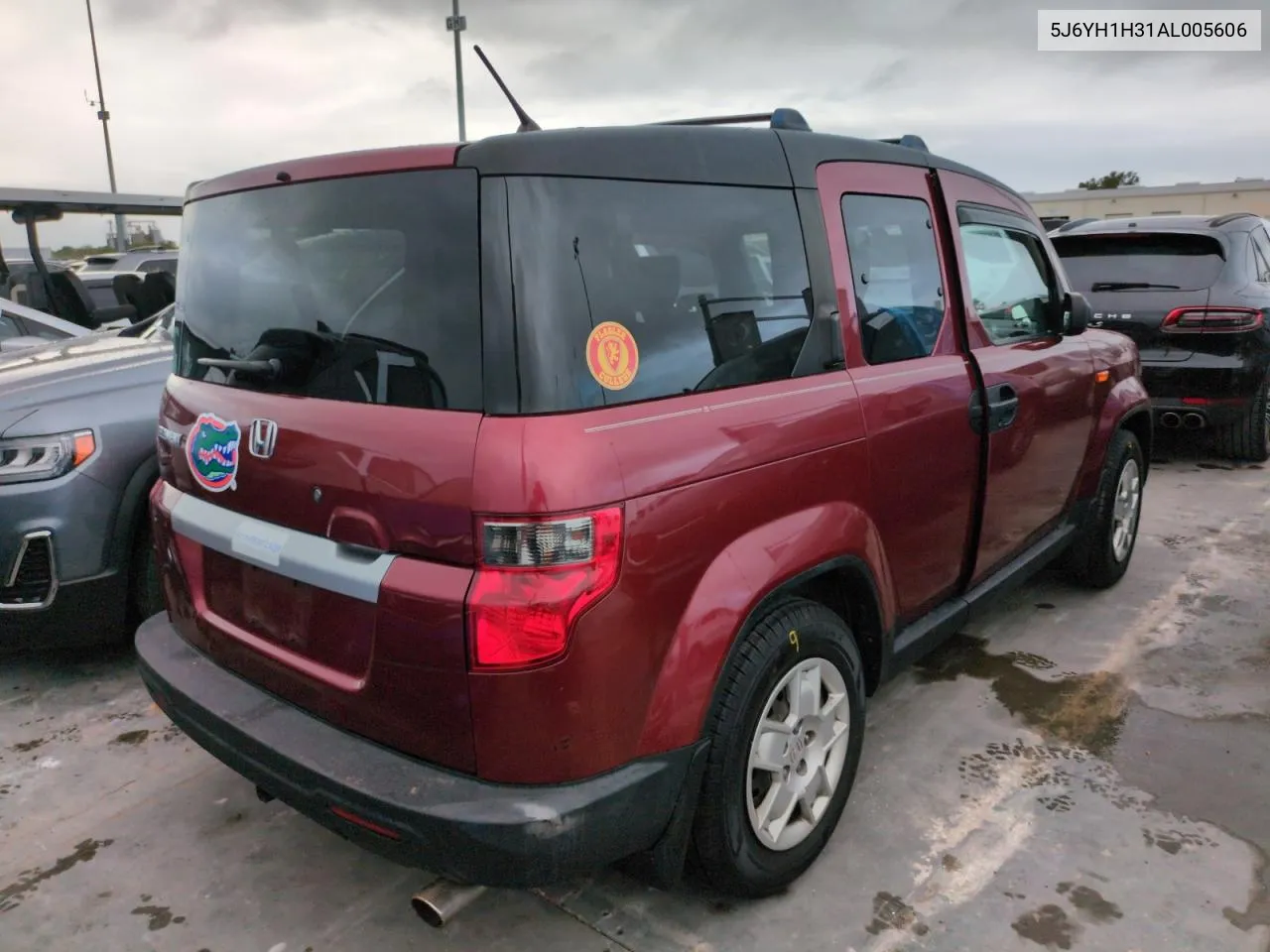 2010 Honda Element Lx VIN: 5J6YH1H31AL005606 Lot: 74689654