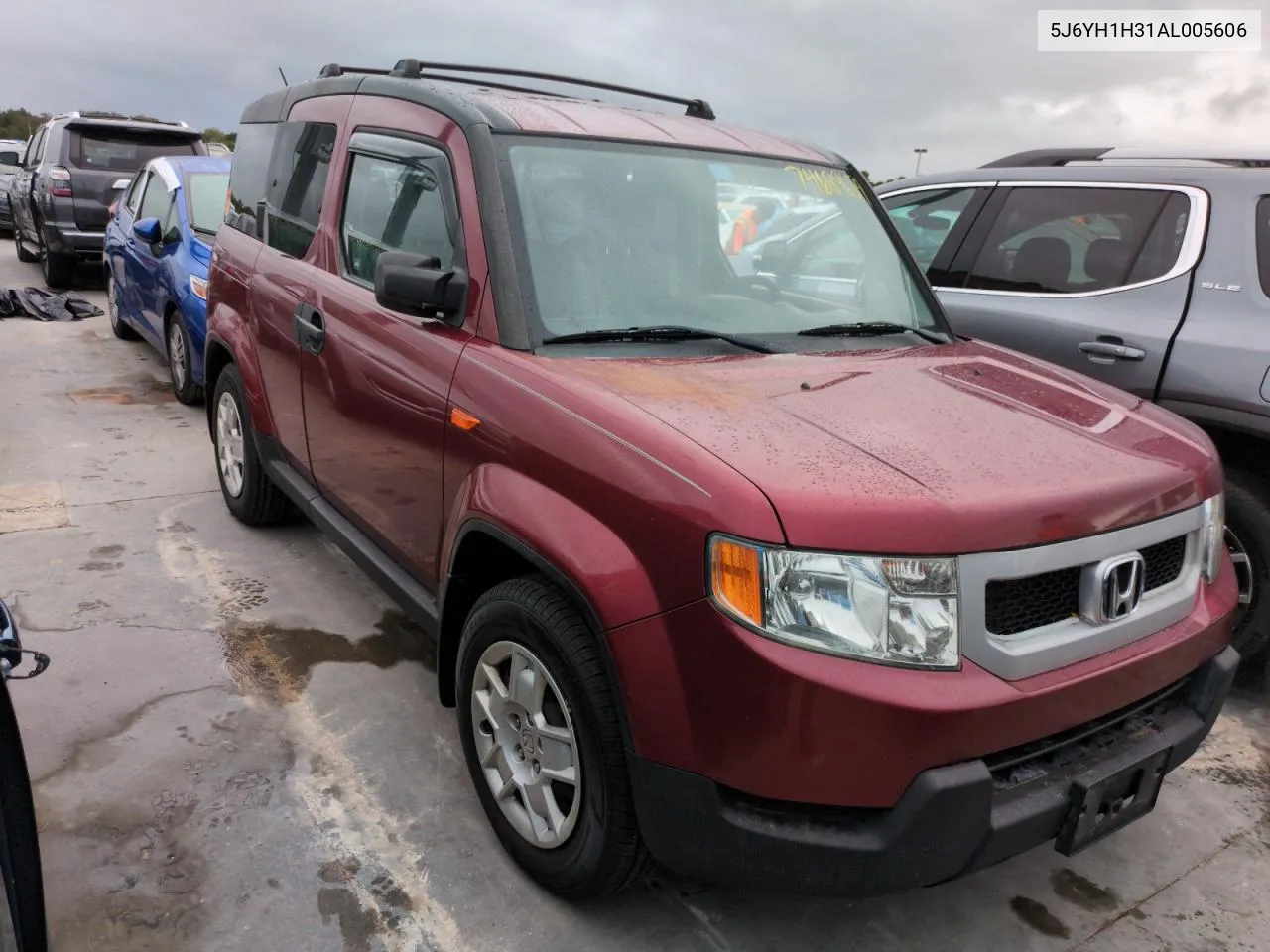 2010 Honda Element Lx VIN: 5J6YH1H31AL005606 Lot: 74689654