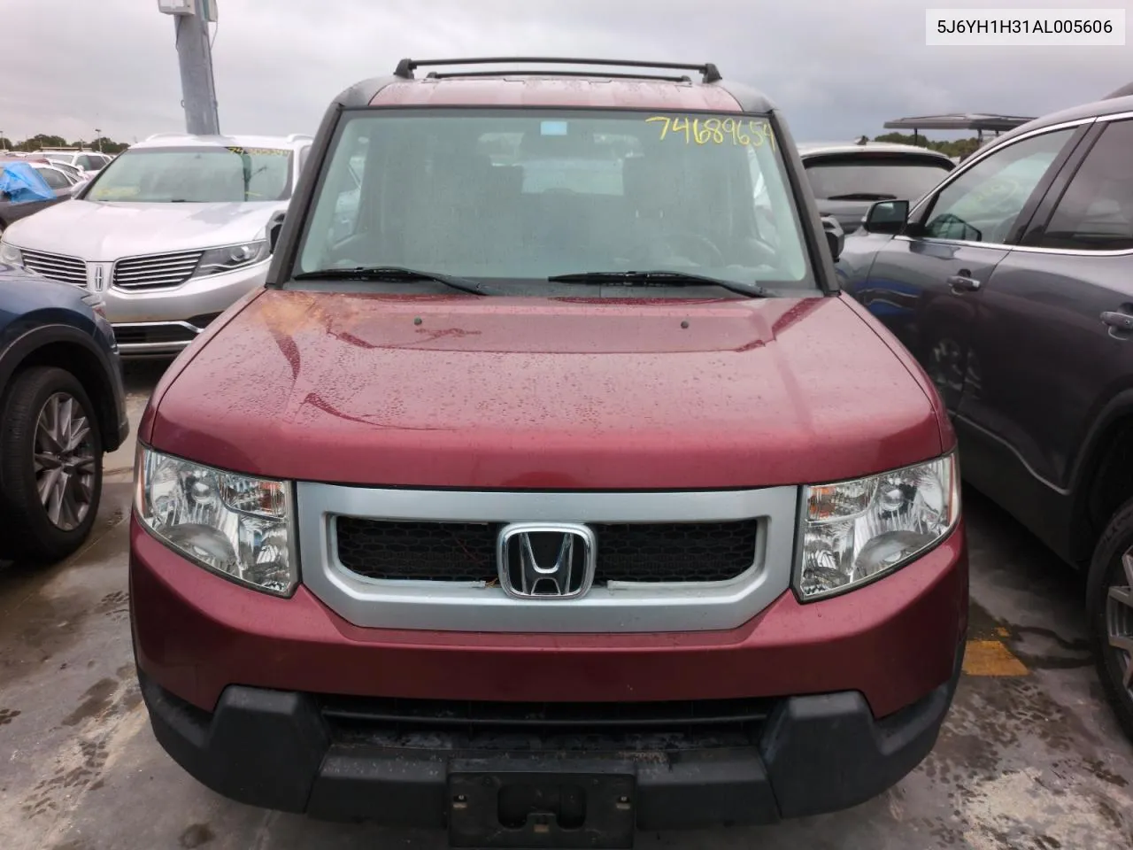 2010 Honda Element Lx VIN: 5J6YH1H31AL005606 Lot: 74689654