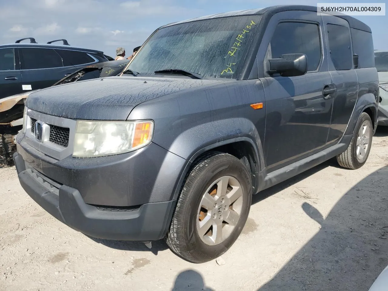 2010 Honda Element Ex VIN: 5J6YH2H70AL004309 Lot: 74717434