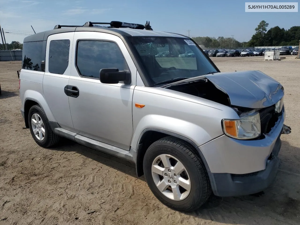 2010 Honda Element Ex VIN: 5J6YH1H70AL005289 Lot: 75258664